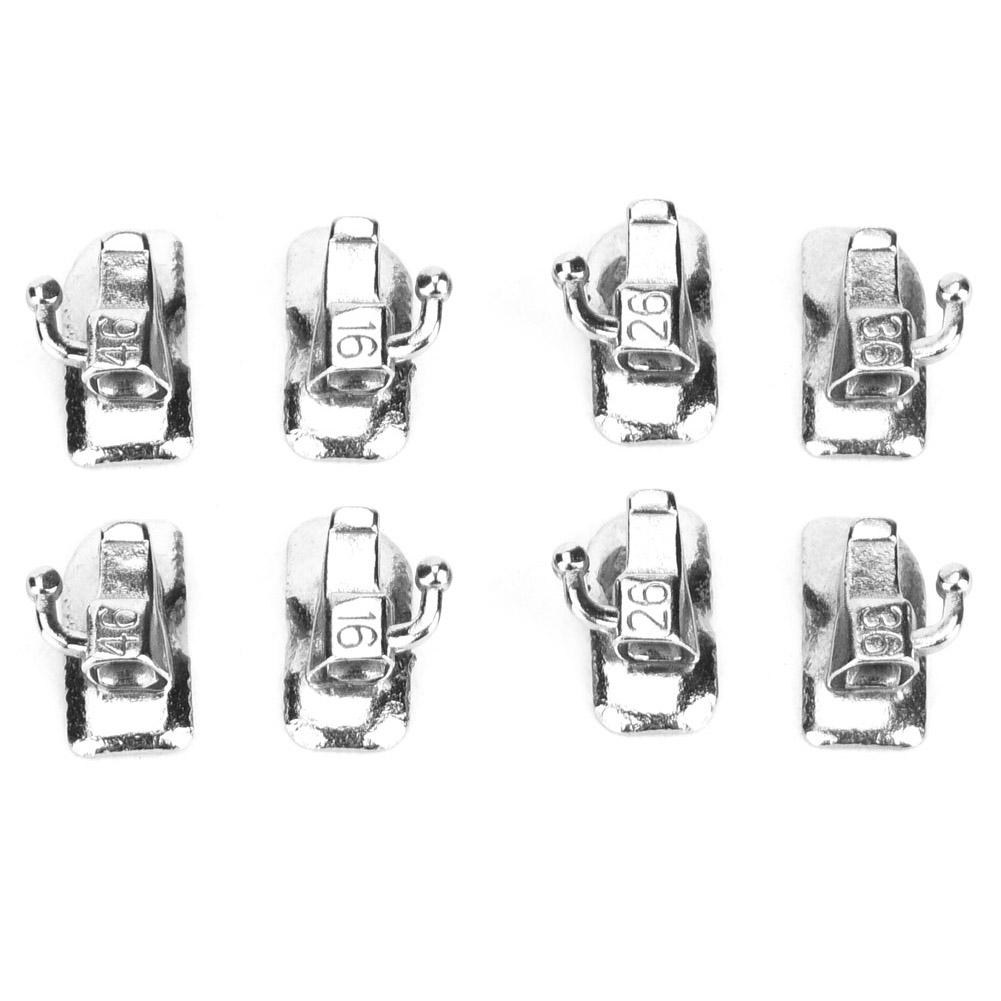 Cmperipheral 2 Packs Dental Orthodontic Bondable Buccal Tube Dental Care Tools Medicine Equipmentedgewise First Molar