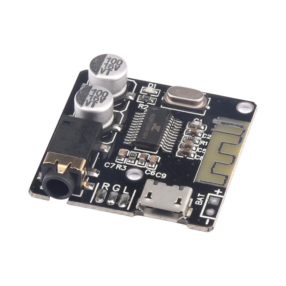3.7-5V Mini Bluetooth Stereo Audio Receiver Board Module With Mic for Arduino MP3 Player Bluetooth Lossless Decoder Board Type-C