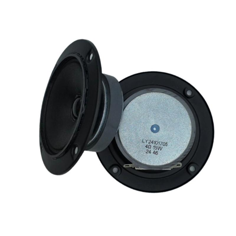 Compactly 3Inch Full Ranges Treble Speaker 4Ohm Impedance 90dB Sensitivity Loudspeaker Aluminum Frame For Home Theater