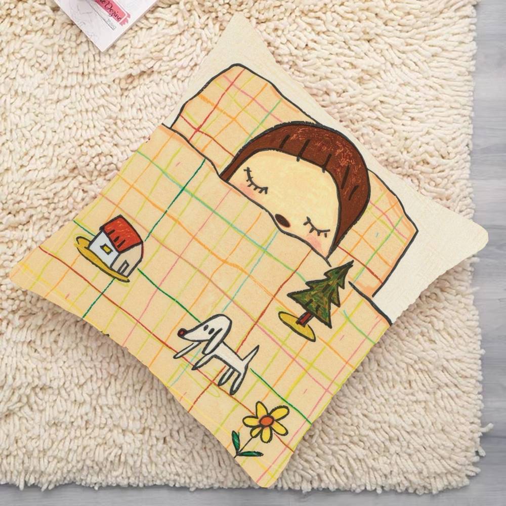 Pillowcases cushion covers living room sofas home decor gifts Anime Y-Yoshitomos Art bad kids