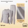 Class A Pure Cotton Thermal Underwear Set for Couples: Thin, Elastic, Warm Winter Wear for Men & Women