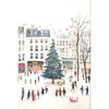 Winter Christmas Wall Art Poster Home Bedroom Living Room Decoration Canvas Painting Christmas Party Decoration Gift Posters