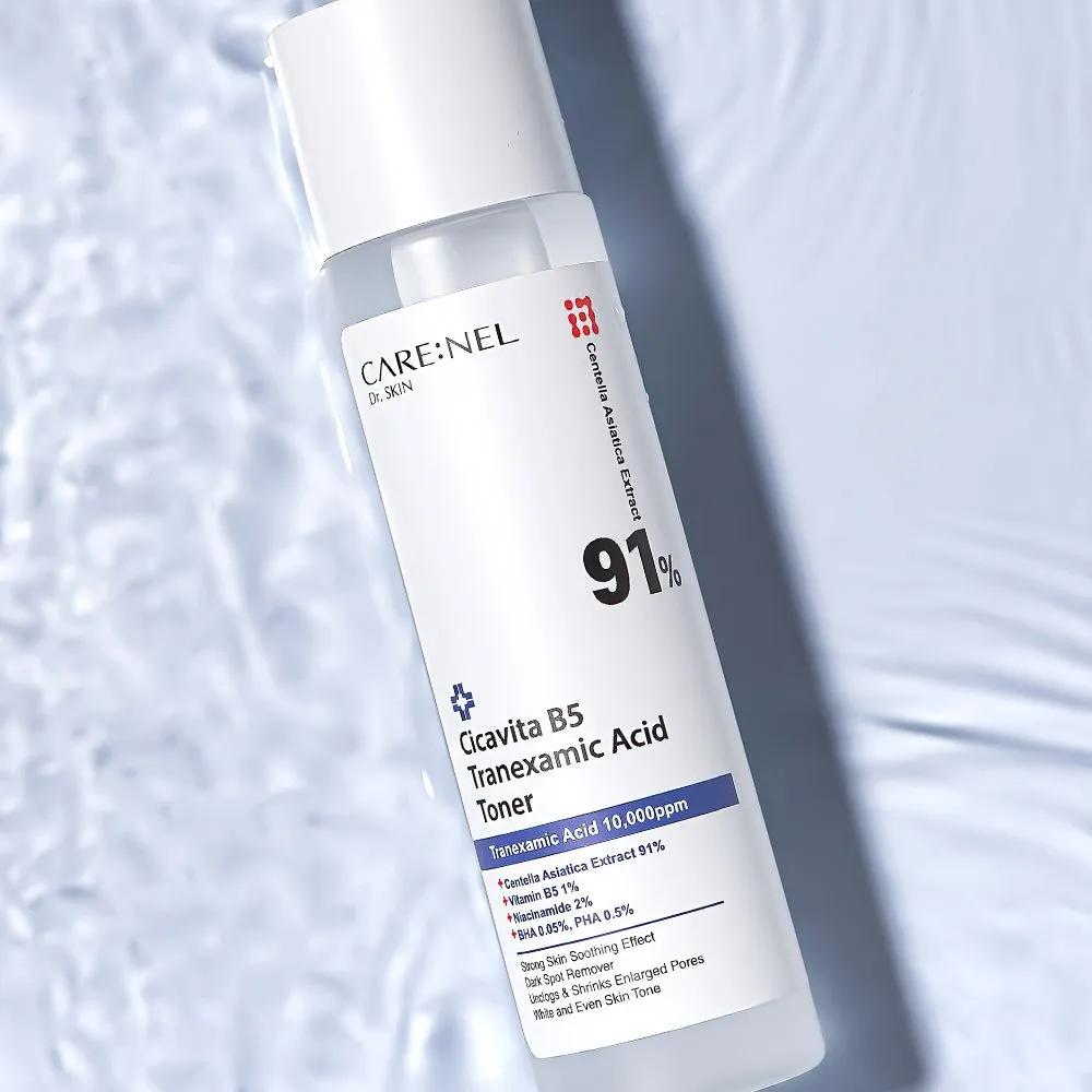 CARE:NEL Blemish + Soothing Care Cica 91%, Tranexamic Acid 1% Toner 155ml