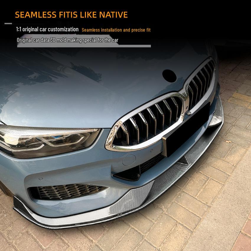 BMW 8 Series (G14/G15/G16, 2019+) Front Bumper Lip Spoiler Accessory