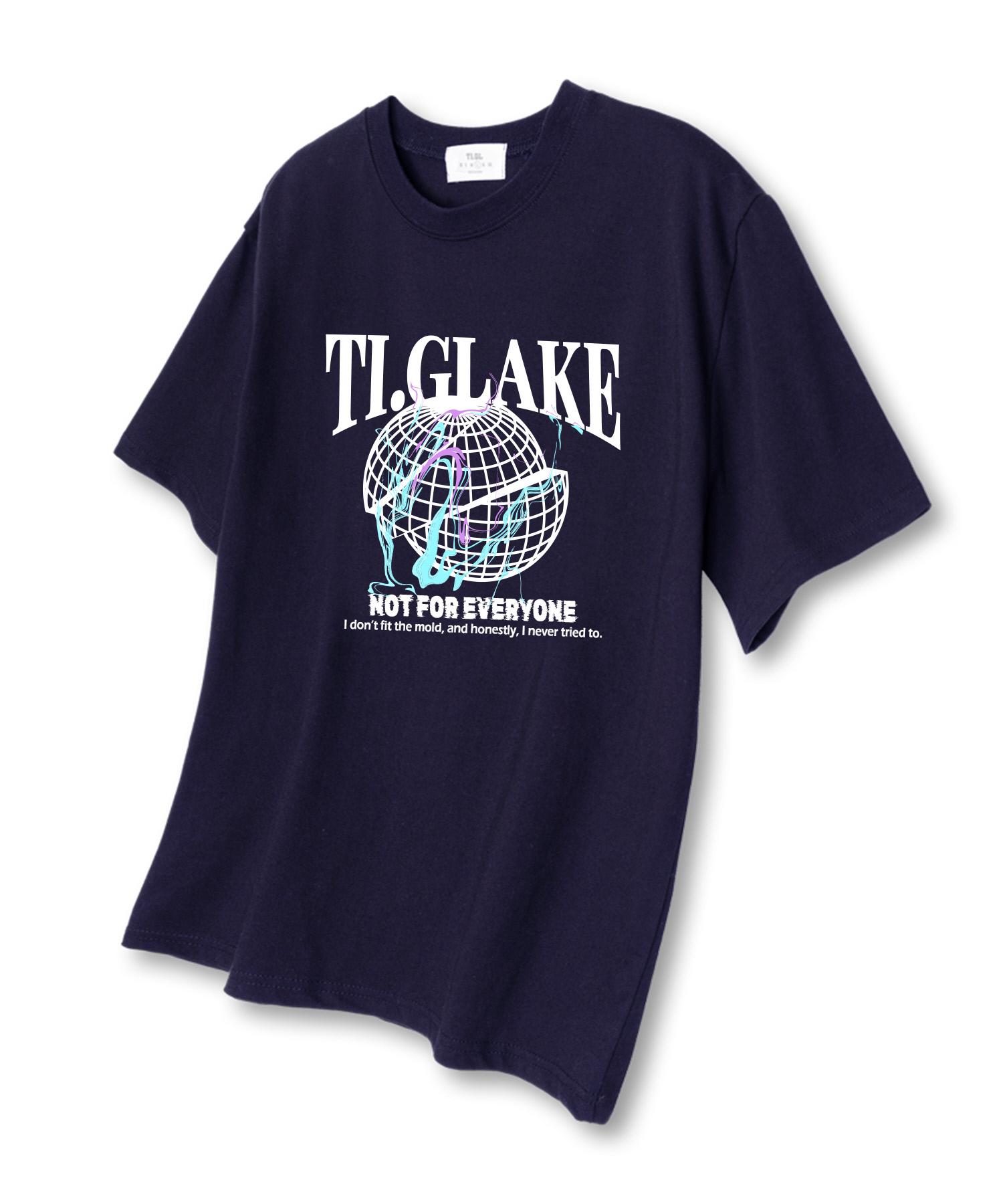 Tee Glake Not For Everyone Oversized Short Sleeve T-Shirt Navy L
