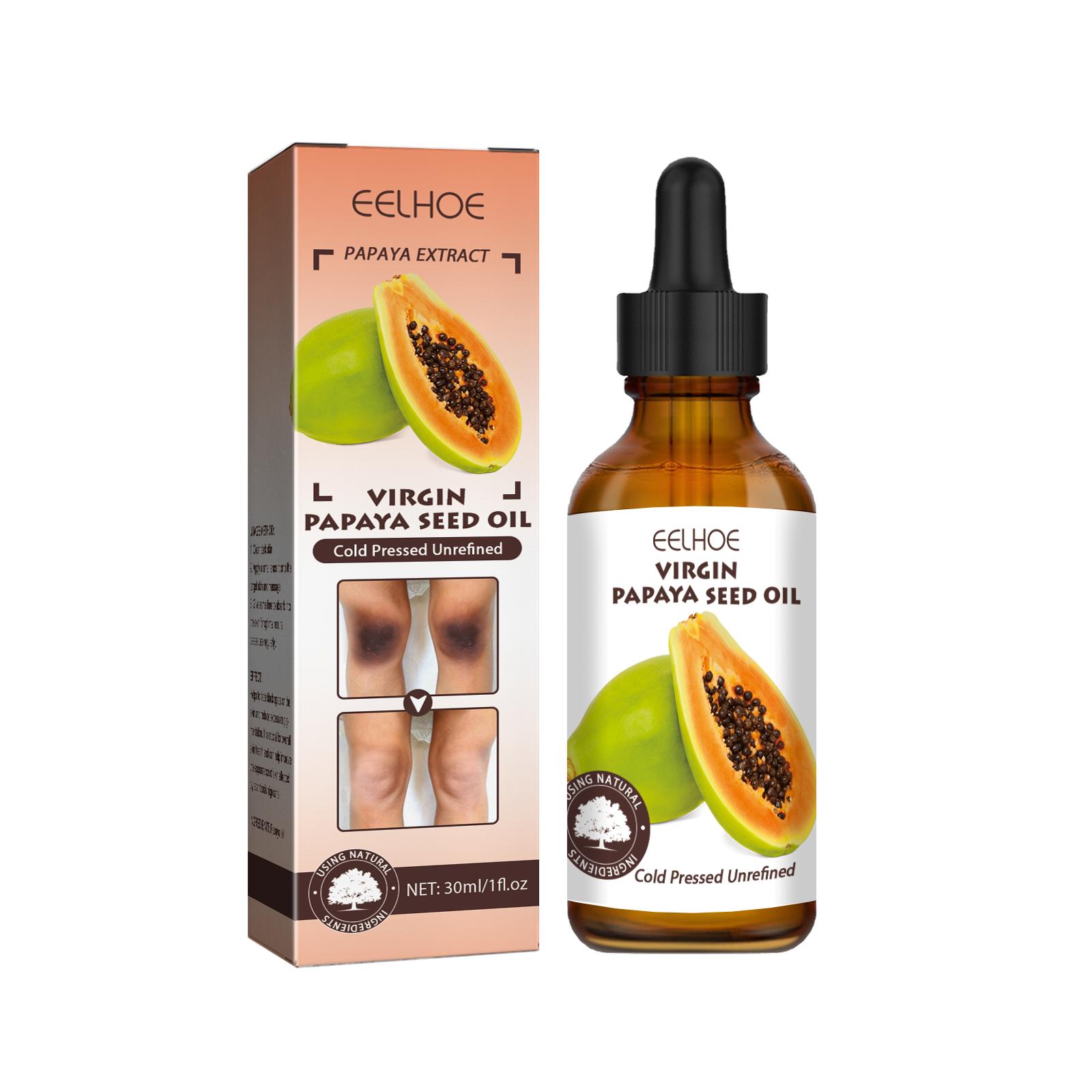

EELHOE Масло для кожи с семенами папайи, уменьшающее темные пятна, локтевое сияние, осветляющее кожу, увлажняющее масло для ухода за кожей