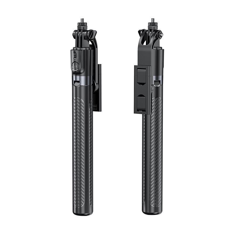 Portable 1.88m Selfie Stick with Bluetooth Remote, Retractable Tripod, and Floor Stand