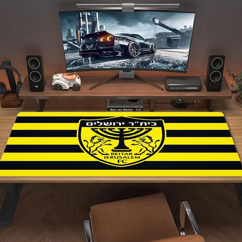 Beitar Jerusalem F.C Large Size Mouse Pad Large Gaming Table Cushion Non-slip Laptop Tablet Big Mousepad XXL Mat Mini PC Playmat With Lock edge