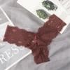 European and American Sexy Lace Lingerie Low-Waist G-String Thong Panties Temptation Breathable Intimates Underwear