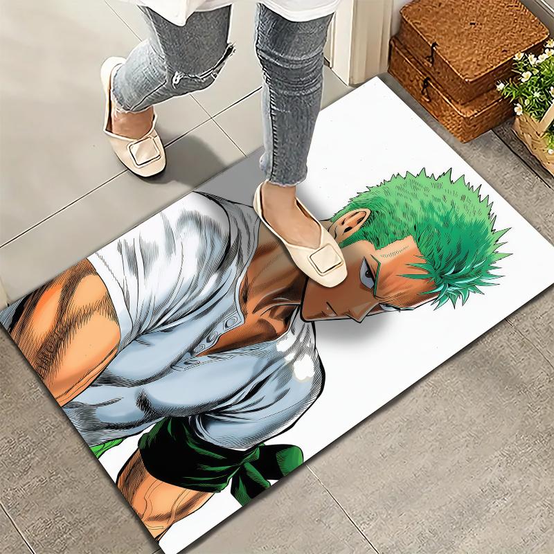 Roronoa Zoro Carpet Rug For Living Room Bedroom Home Sofa Decoration Kids Play Nonslip Floor Mat