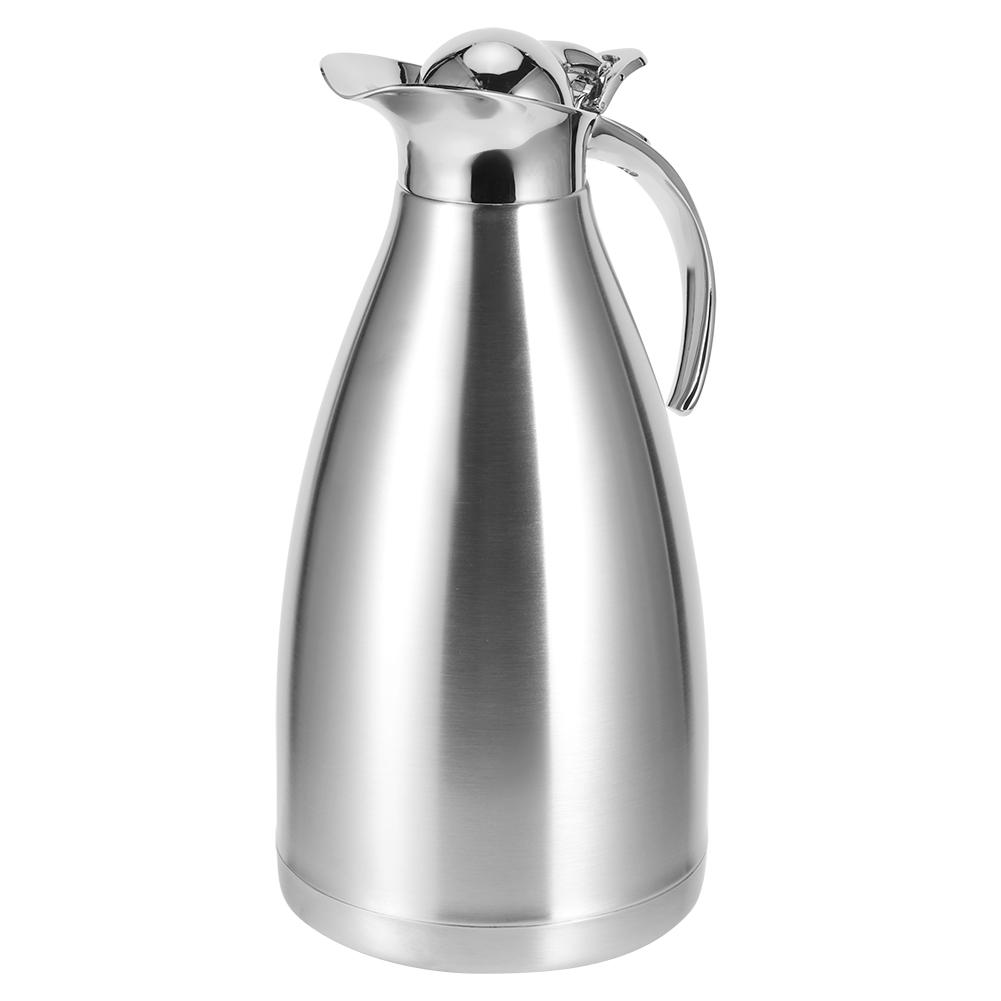 2L Doppelwandige Vakuumisolierung Kaffeekanne Thermische Isolierte Wasser Kaltes Wasser Flaschen Krug Haushalt