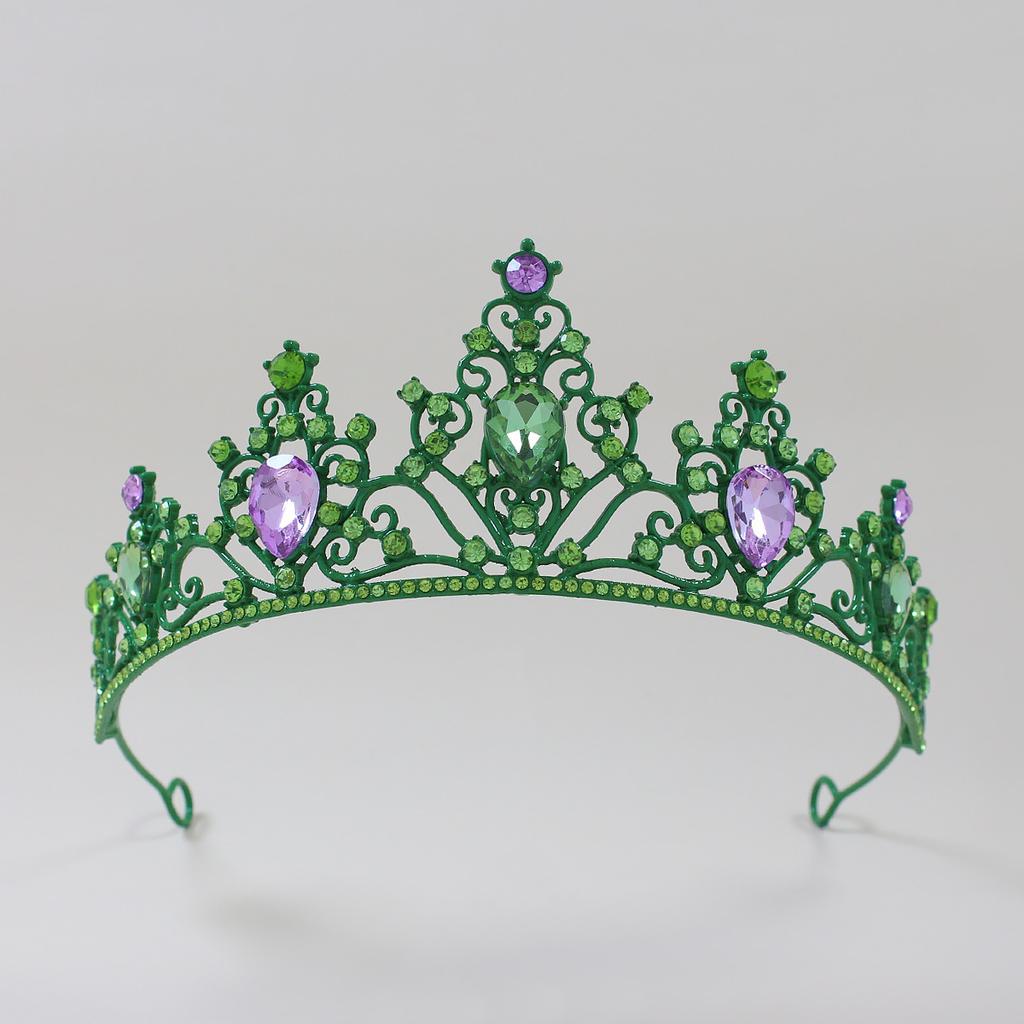 Akcesoria Ślubne Korona Korona na Włosy Modne Nakrycie Głowy Korona Królowej Węzeł Akcesoria do Studia Ślubnego