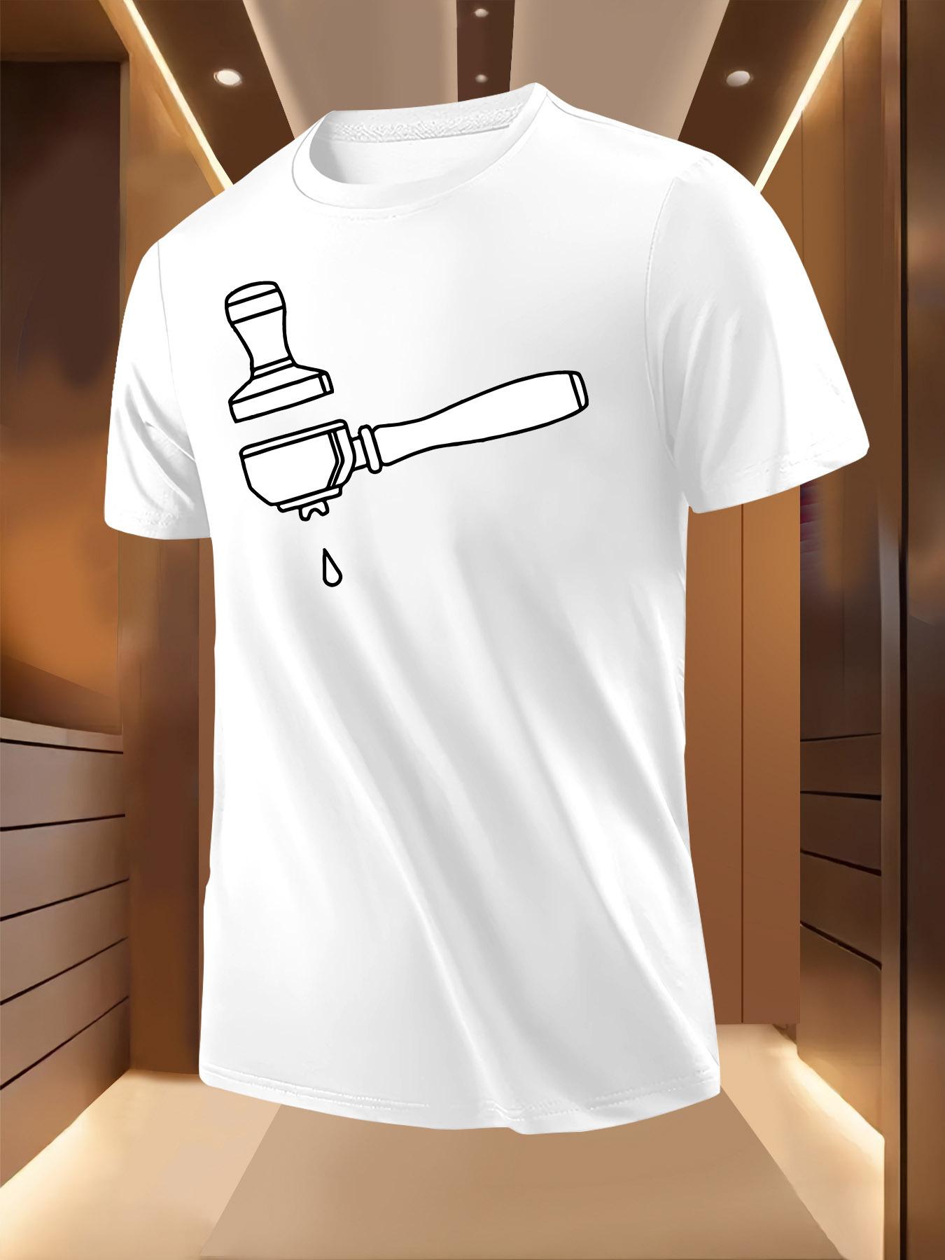 Light Yellow Tshirt - Bold Press Tool Graphic Tee S