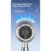 Cabezal de Ducha con Filtro de Ahorro de Agua de Alta Presión 5 Modos Cabezal de Ducha de Mano Botón de Parada Accesorios de Baño