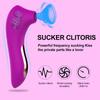 Clit Sucker Vibrator Oral Licking Pussy Tongue Vibrating Nipple Sucking Blowjob Clitoris Stimulator