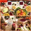 20pcs Disposable Napkins with Snowflake Pattern Print for Wedding,Parties,and Daily Use for Thanksgiving Fall Christmas Table Decoration