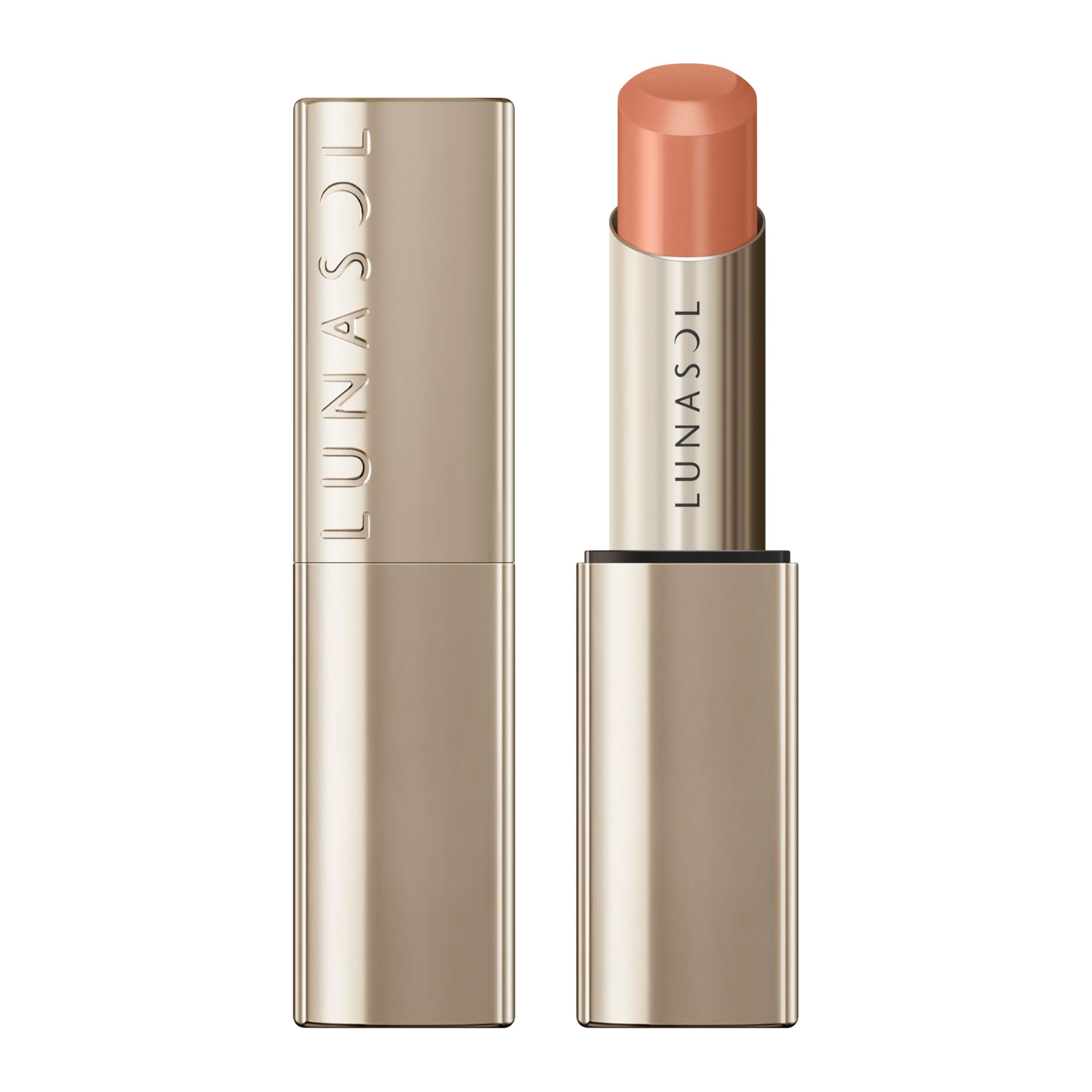 

LUNASOL Fusing Color Lips 10 Relaxing Mood chic [Lipstick] Long-lasting, lightweight, smooth, glossy, moisturizing, оранжевый