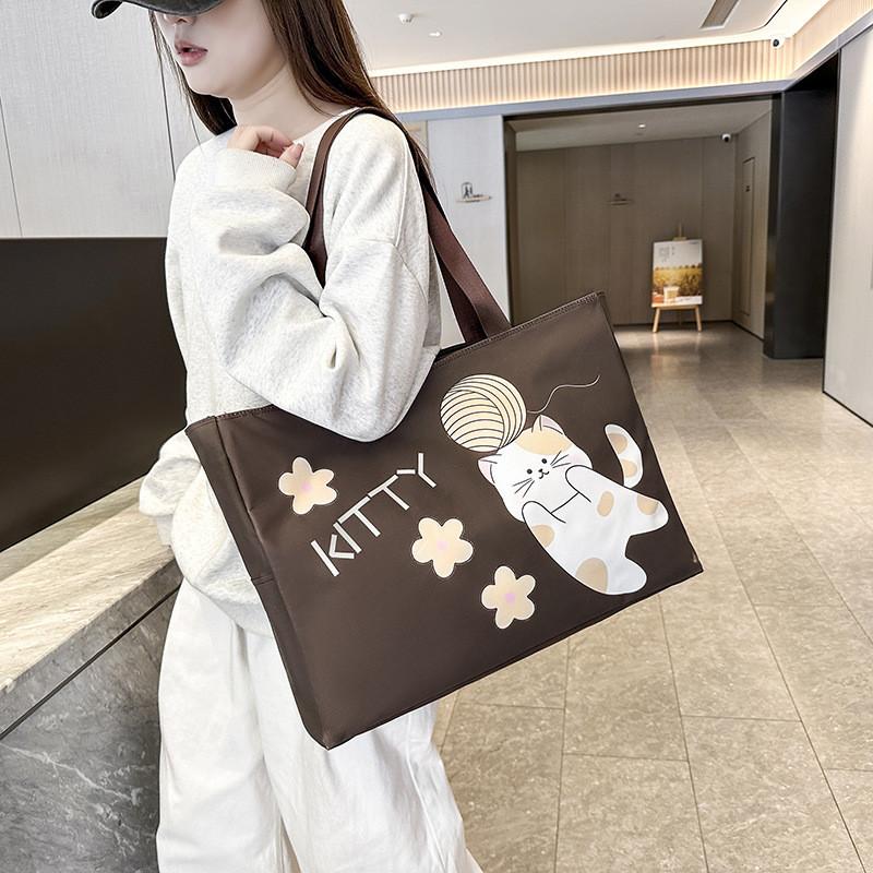 Short Distance Travel Storage Bag Large Capacity Tote Bag Lightweight Leisure Luggage Bag Hand Pulled Luggage Storage Waterproof Bag