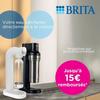 BRITA kolsyremaskin - SodaONE Vit - 1 flaska 1L och 1 CO2-cylinder ingår