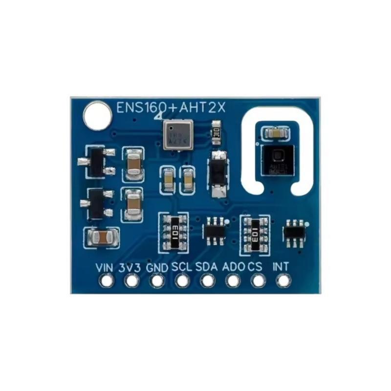 ENS160+AHT21 Kohlendioxid Luftqualitäts-Sensorik I2C-kompatibel CCS811 Ersatz Luftqualitätsüberwachungsmodul