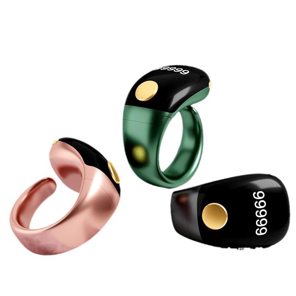 Digital Tally Counter Smart Ring Counter Adjustable Fit