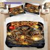 Horror Icons Halloween Mask Collection Bedding 1 Duvet Cover 2 Pillowcase Without Core Christmas Birthday Gift Bedding Set