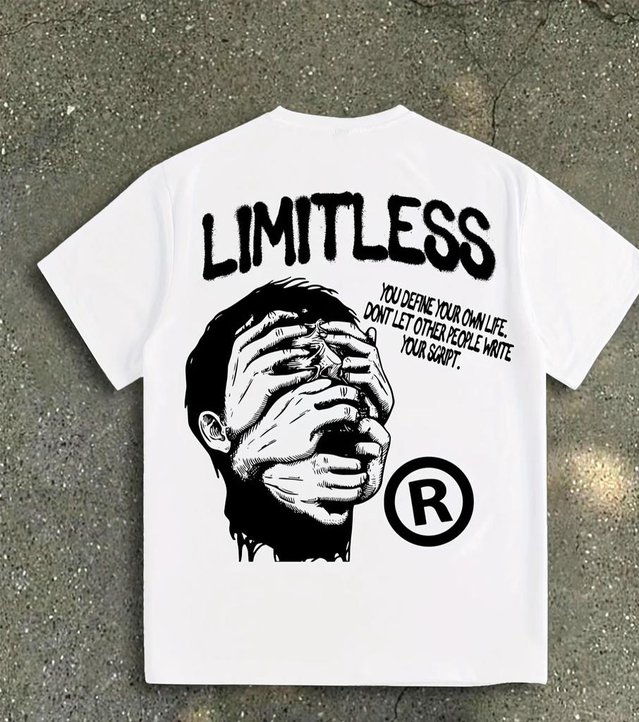 ZX Summer Mens Round Neck American Street Letter Loose Tshirt Casual Mens Round Neck Short Sleeved Tshirt