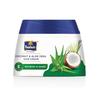 Vlasový krém s kokosem a aloe vera 210 ml | 2x hladší, jemnější, lesklejší | Nelepivý vyživující krém bez oplachování a před mytím
