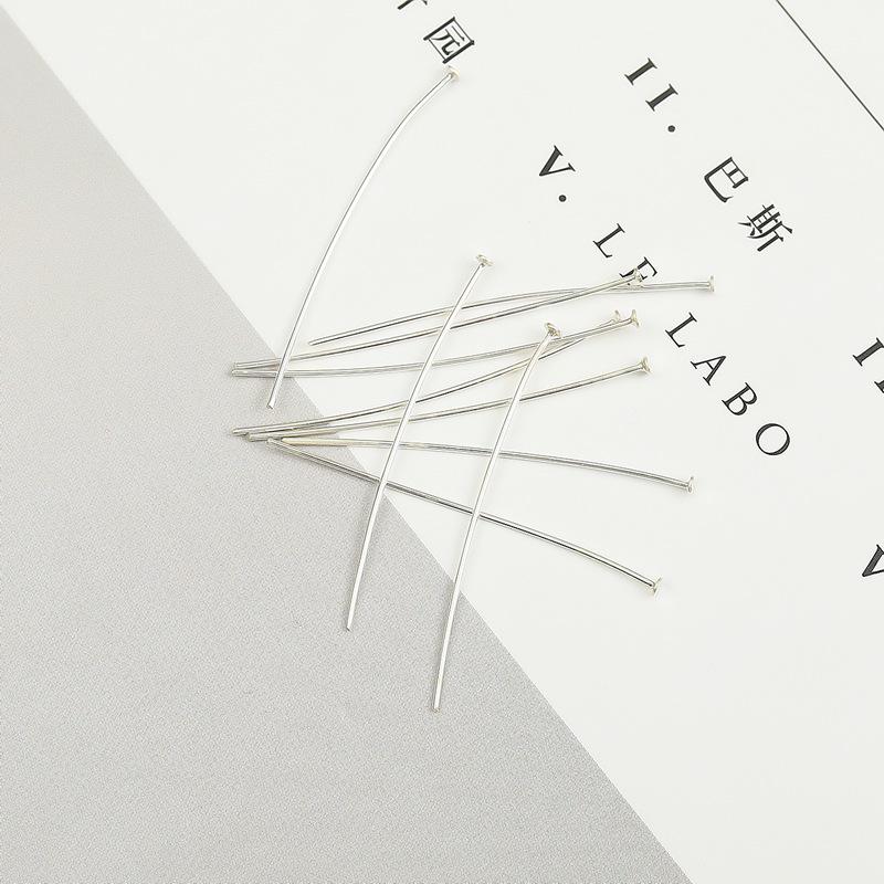 

Серебро 925 пробы Т-образная серьга и заколка для волос DIY Аксессуары для украшений в древнем стиле 2 pieces/package