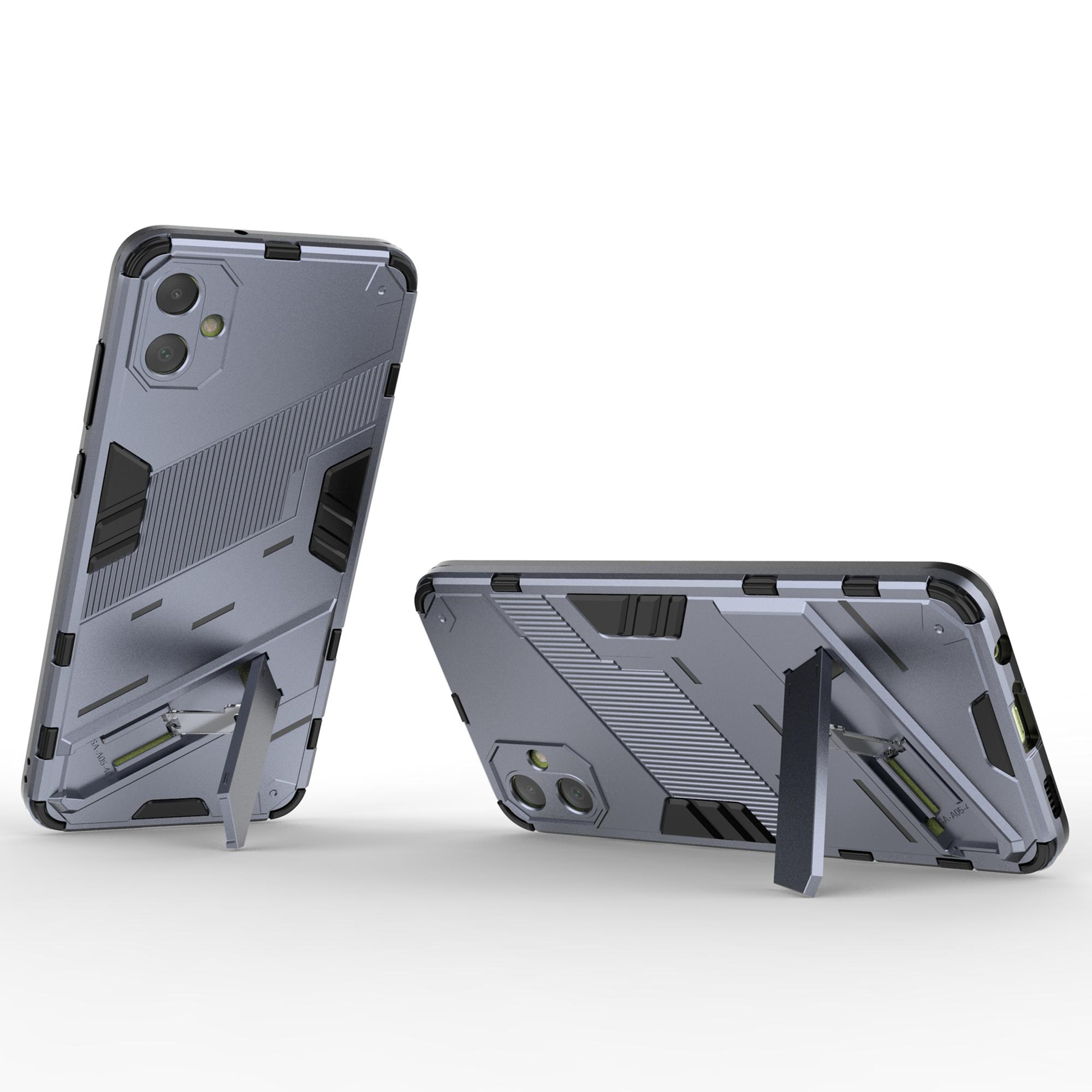 

For Samsung Galaxy A05 4G Case Kickstand Protective Phone Cover Grey