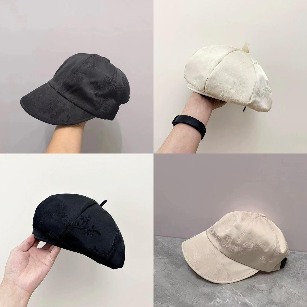 Fisherman Chinese Style Hat Female Spring And Summer Elegant Thin Cap Visor