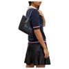 Coach City 23 Classic Monogram Canvas And Leather Tote Bag Women Tote Bags Brown Blue CM183-SVW6O
