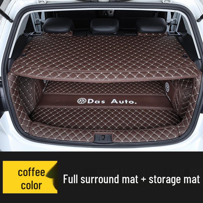Volkswagen Golf Trunk Mat: Full Coverage for Gen 6, 7, 7.5, and 8 R-Line/Pro, and Golf Variant Models.