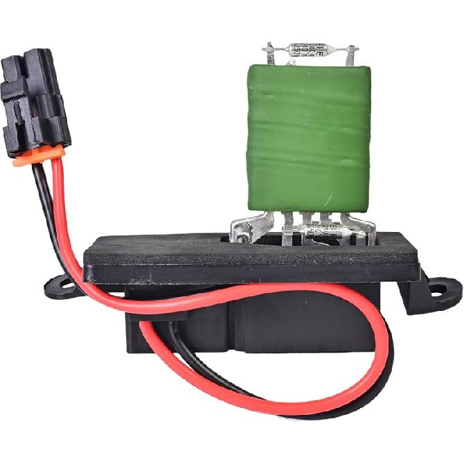HVAC Blower Motor Resistor Compatible With 1999-2006 Chevy Silverado GMC Sierra 1500 2500 3500 2000-2002 Yukon XL Blower Motor Fan Resistor Replaces#