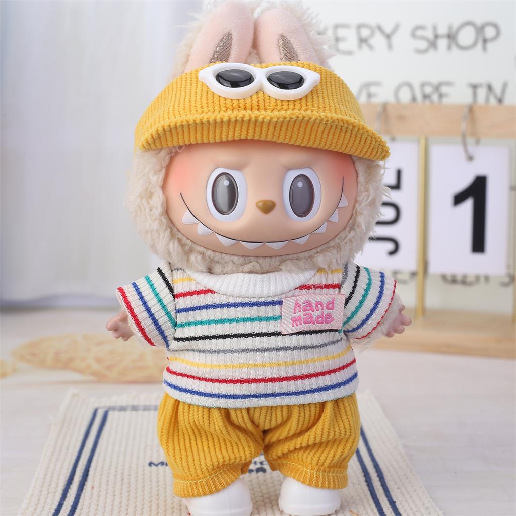 Labubu Baby Clothing Is Compatible with First, Second, and Third Generation 17cm Labubu Dolls