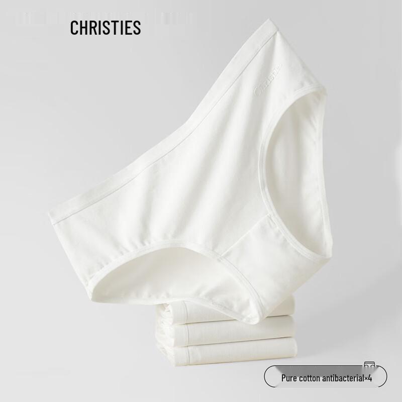 

Christies Women s 10A Antibacterial Seamless Low-Waist Cotton Underwear 4-Pack L (55-60kg)