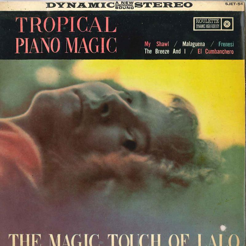 7inch Record MAGIC TOUCH OF LALO HIS PIANO & ORC - Malaguena / El Cumbanchero / Jungle SJET54 ROULETTE - Japan Pop Used