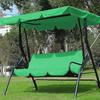 3 Seat Swing Canopies Seat Cushion Cover Set Patio Swing Chair Hammock Replacement Waterproof Garden