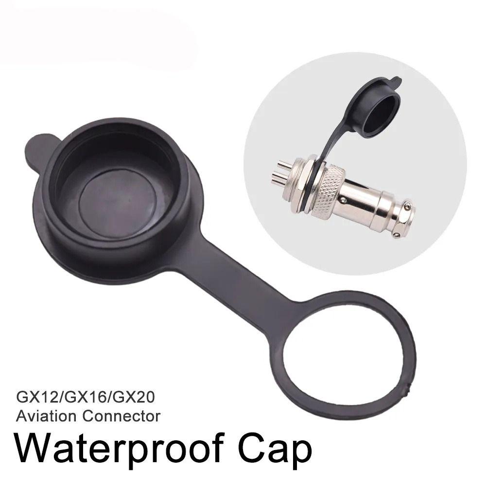 Waterproof Aviation Circular Plug Socket Cover GX12 GX16 GX20 Dust Cap  Aviation Circular Plug