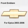 ABS pour Chevrolet Epica 2003-2011 Spark Aveo Captiva 2008-2010 Autocollant Emblème Capot Avant Voiture Accessoires Badge Coffre Arrière