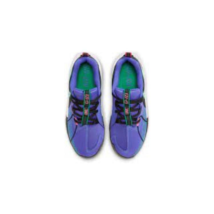 New Nike Air Zoom G.T. Cut 3 Cushioning, Wear Resistant Mid Top Basketball Shoes Black Indigo Blue Green Teenagers FD7033-500