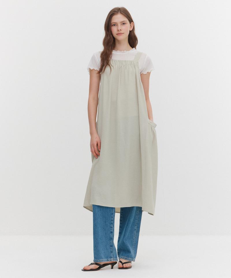 MARIE CLAIRE Strap Sleeveless Dress (Magbop11Mlk)