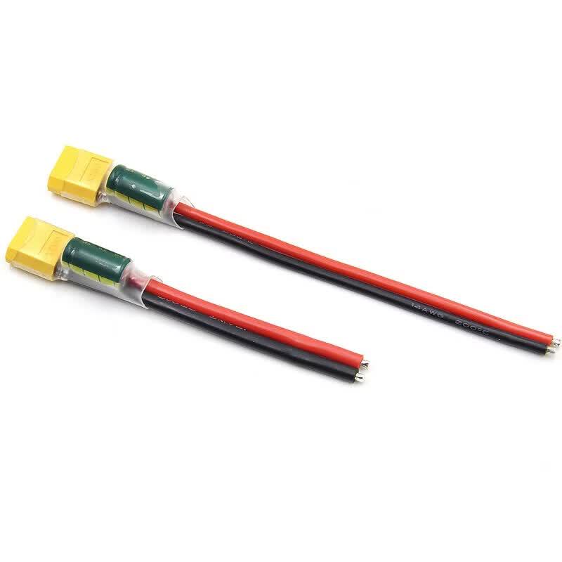 

HOTA XT60 Power Cable with Voltage Spike Filter Capacitor