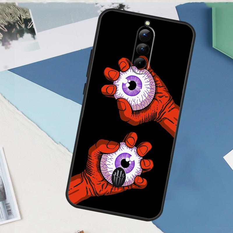 Hands with eyes Case For ZTE Nubia Red Magic 11 10 9 8 8S 9S 10S Pro Plus 6 7 6S 7S Pro 5G 6R 10 Air Cover