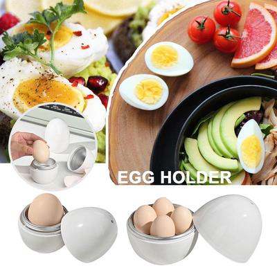 Mikrovlnný vařič vajec eggy Mikrovlnné pošírovače vajec Vařič Napařovací krabička na kuřecí a křepelčí vejce Kuchyňské náčiní Nástroje na vejce