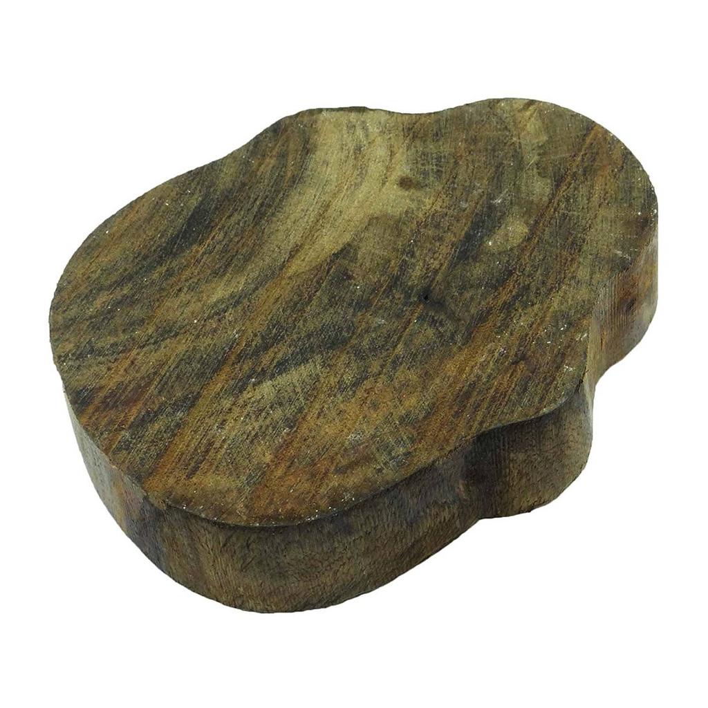 Skeleton Stamp Wood Textile Stamps Handcarved Stamp Brown Wooden Printing