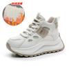 9972 leather high-top shoes children's new versatile spring and autumn platform sports and leisure shoes