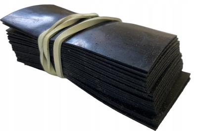 Rubber Joist Pads 80x40x1, 100 Pcs, Terrace