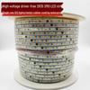 Driverless 2835 LED Strip, 120 LEDs, Self-Adhesive, Waterproof, 110V/220V, Linear for Garden