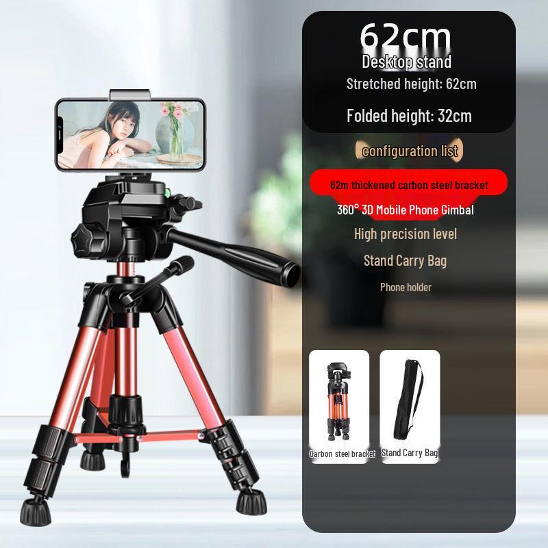 Portable Multifunctional Mini Tripod Stand for Live Streaming